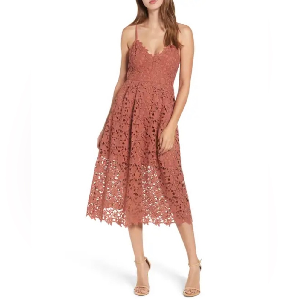 Lace Midi Dress